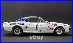1/18 1967 Chevrolet Camaro Z28 race car driven and signed by Joie Chitwood Jr