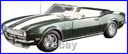 1/18 ACME / GMP 1968 Z/28 Camaro Convertible Green White Interior A1805715