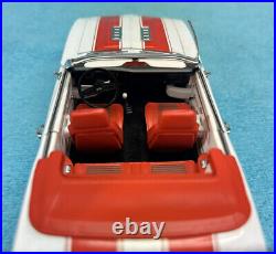 1969 Chevy Camaro Ss Convertible Danbury Mint 124 Racing Colors Red Interior