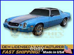 1980 Chevrolet Camaro Rally Sport RS Graphics Decals Stripes Kit