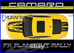 2010 2013 Chevrolet Camaro Flameout Rally Racing Custom Stripe Kit #1 Quality