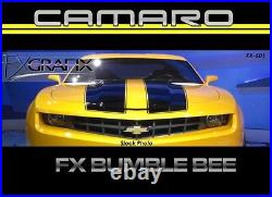 2010 2013 Chevrolet Camaro Transformer Style Bumble Bee Rally Racing Stripe