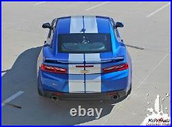 2016-2018 Chevy Camaro Dual TURBO RALLY Racing Stripes Vinyl Graphic Decal SS