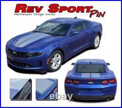 2019-2023 Chevy Camaro Racing Stripes REV SPORT PIN Hood Decals Outline Graphics