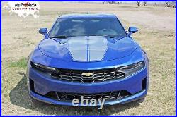 2019-2023 Chevy Camaro Racing Stripes REV SPORT PIN Hood Decals Outline Graphics
