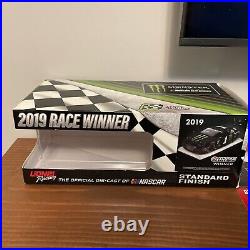 2019 Kurt Busch #1 Monster Energy Camaro ZL1 Kentucky Race Win Autograph 1/24