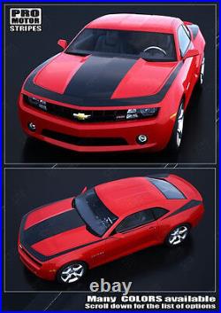 Chevrolet Camaro 2010-2015 Racing Speed Stripes Decals Kit (Choose Color)
