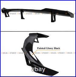 For 2016-2023 Chevy Camaro Zl1 1le Style Lt Rs Ss Gloss Black Trunk Spoiler Wing
