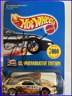 Hot Wheels Camaro Signed by Jack Baldwin 25th Anniversary 1 of 7000 Commeroative