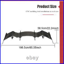 REAL CARBON Rear Trunk Spoiler Racing Wing For Chevrolet Camaro Coupe 2016-2019