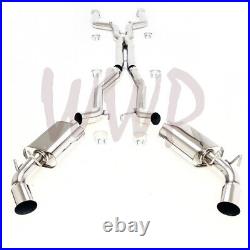 Scratch & Dent Stainless CatBack Exhaust For 10-15 Chevy Camaro SS/ZL1 6.2L V8