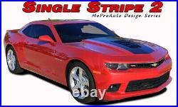 Single Stripe 2014-2015 Chevy Camaro Hood Racing Stripes Decal 3M Vinyl Graphic