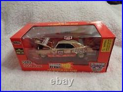 Stock Rod 1969 Chevy Camaro Racing Champions Gold 1/24 Car Issue 63 Nascar