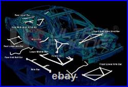 Ultra Racing REAR LOWER MEMBER BRACE For CHEVROLET CAMARO (SS) 6.2 V8 2010-2015
